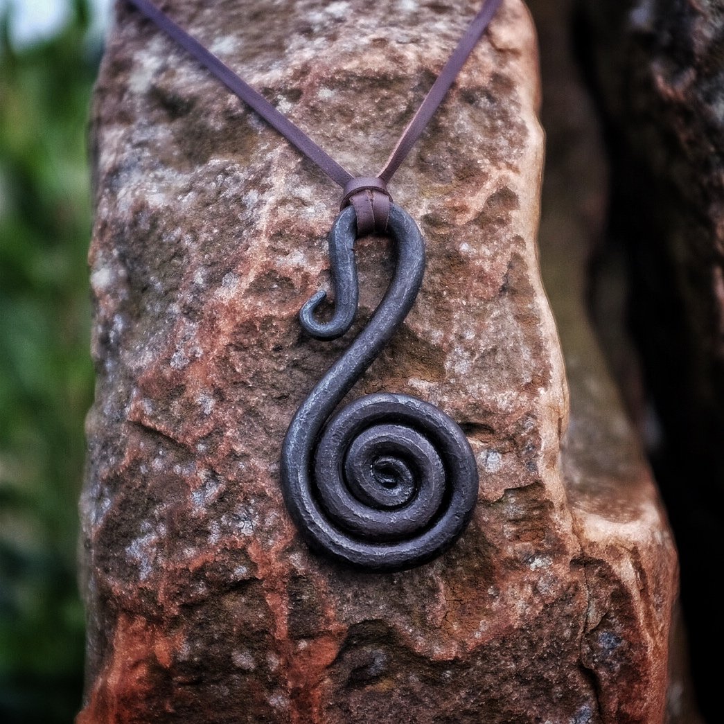 Hand Forged Viking Pendant - Image 3