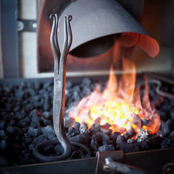 Hand Forged Claw Candlestick