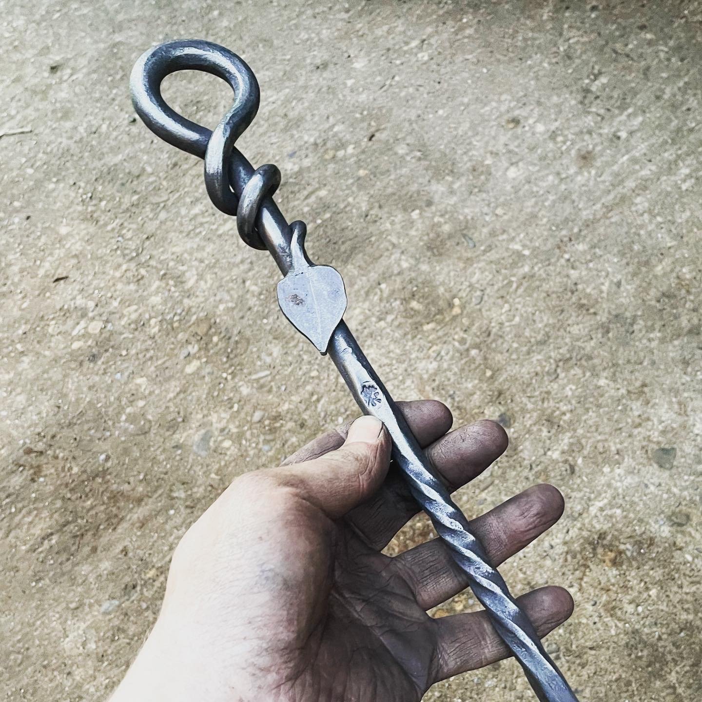 Hand Forged Steak Turner - Image 5