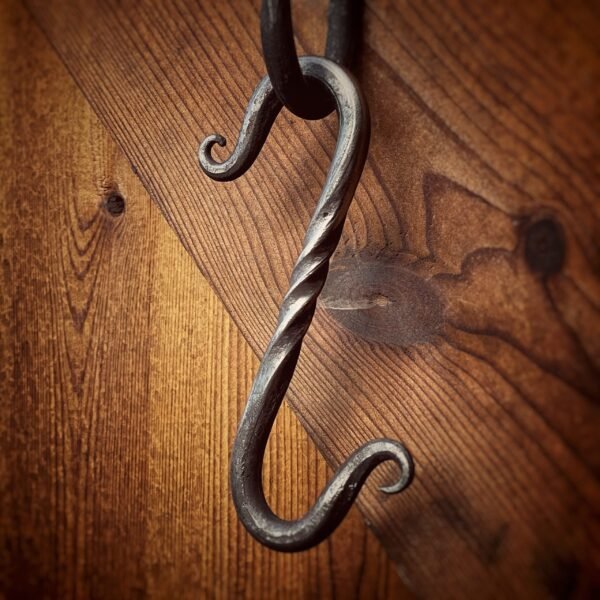 Hand Forged Fancy S Hook