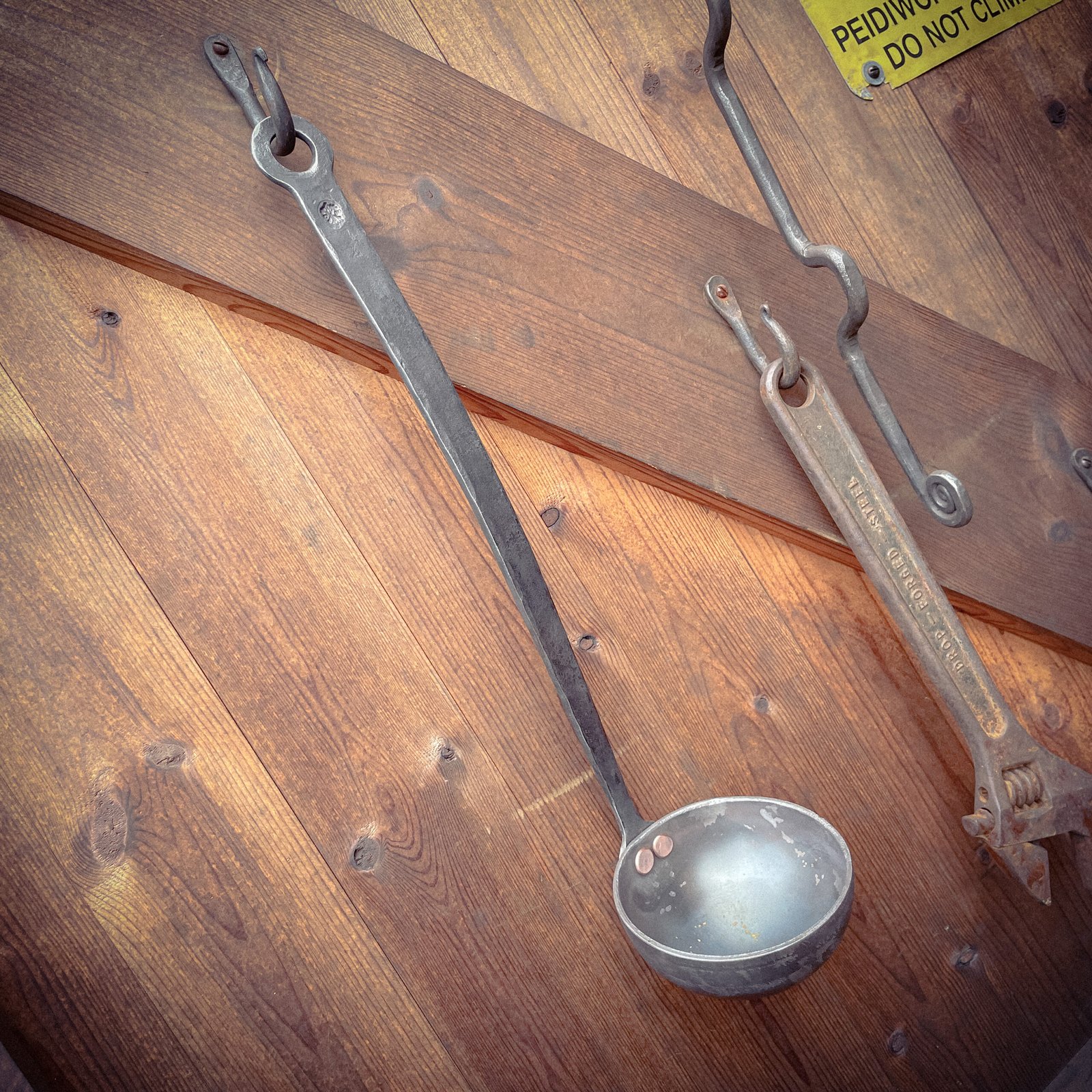 Hand Forged Steel Ladle - Image 3