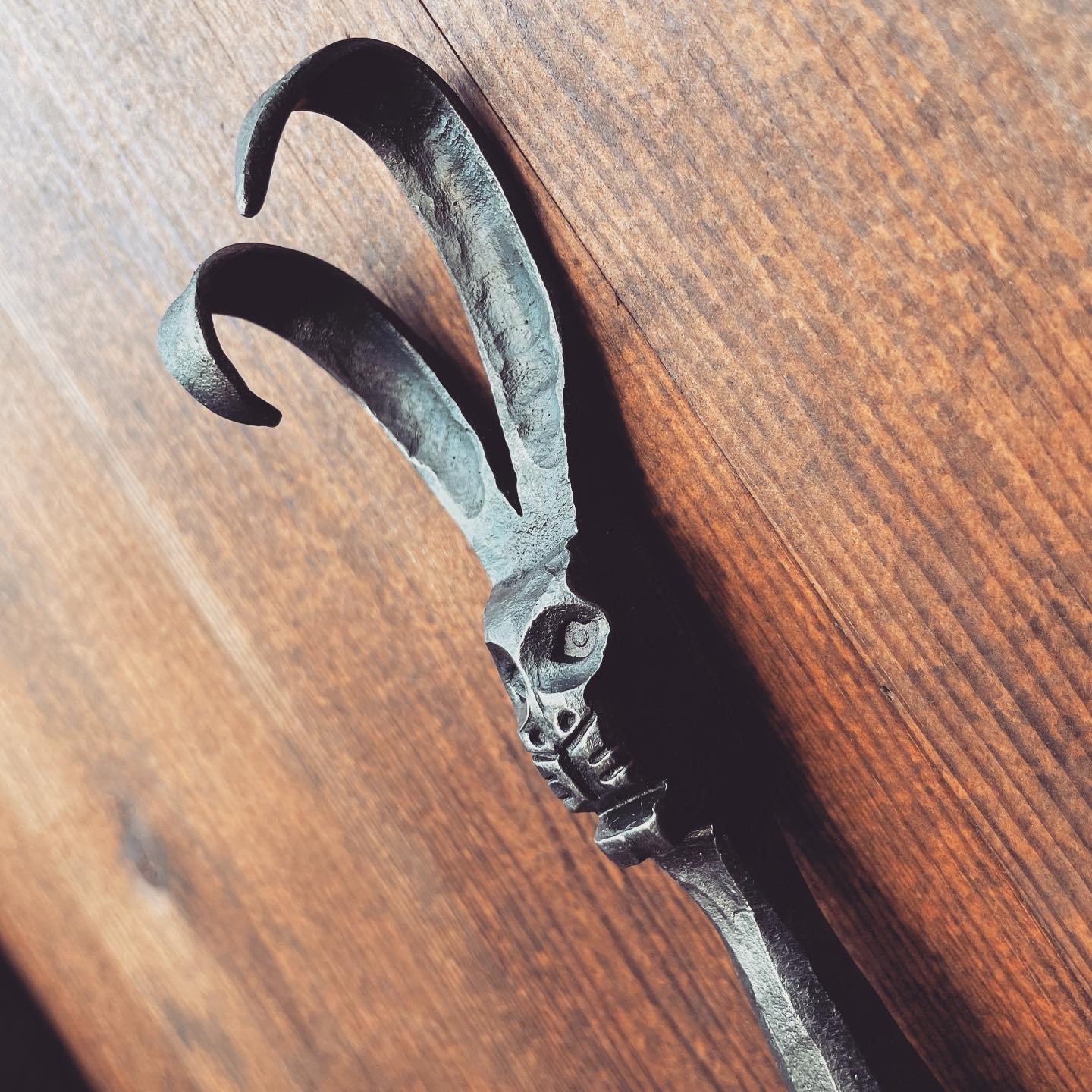 Hand Forged Rabbit Bottle Opener - Image 2