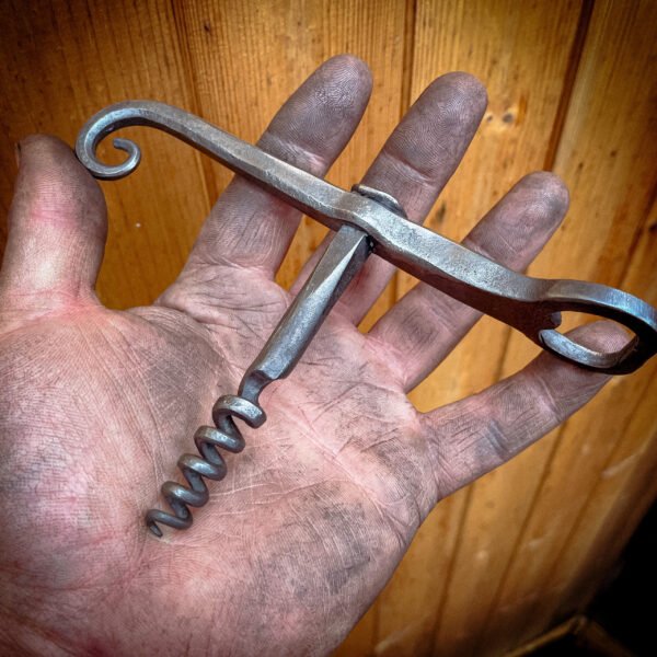 Hand Forged Combo Corkscrew & Bottle Opener