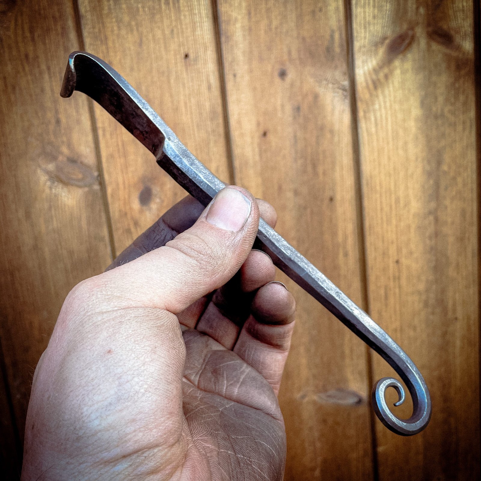 Hand Forged Lever Bottle Opener - Image 3