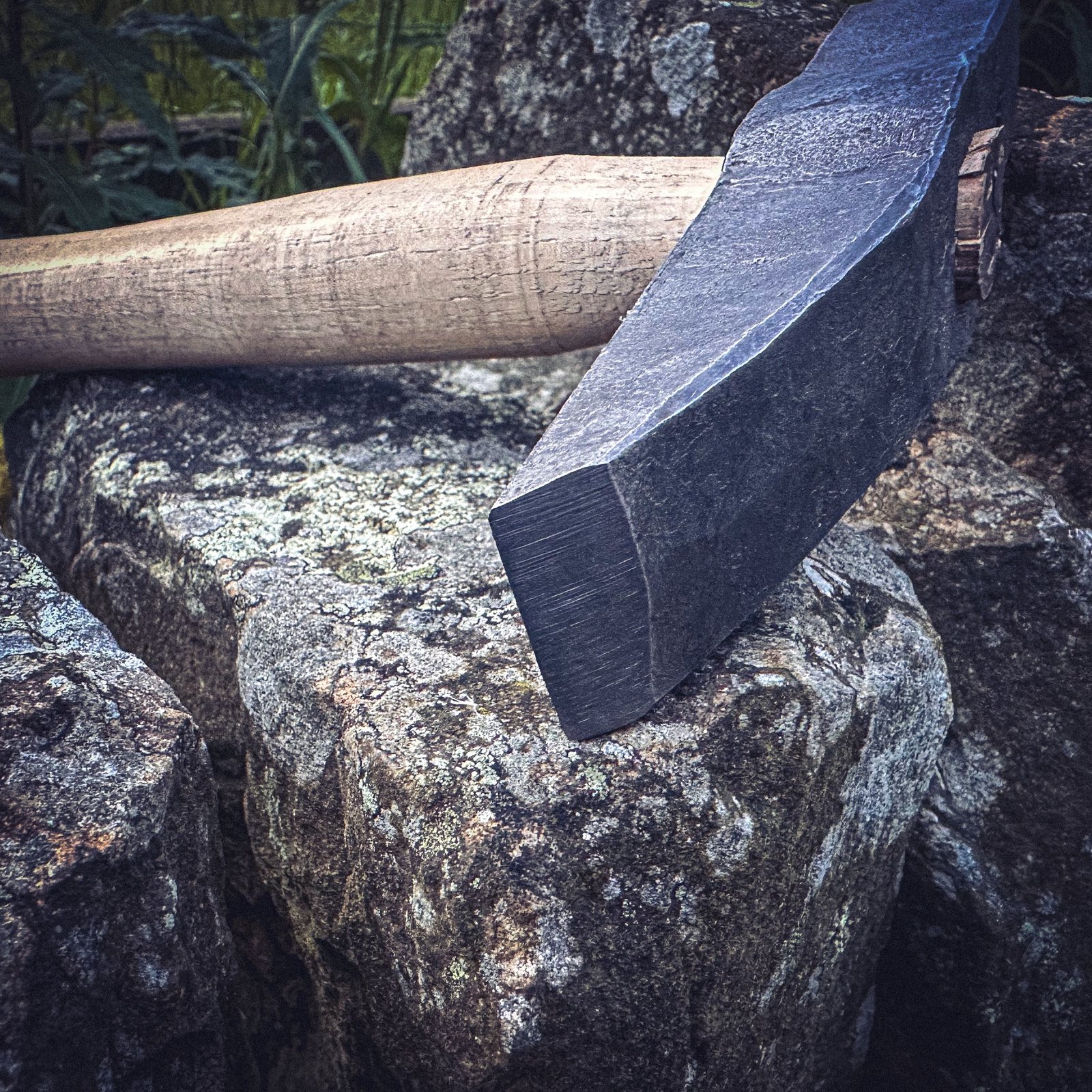 Hand Forged Drystone Walling Hammer - Image 4