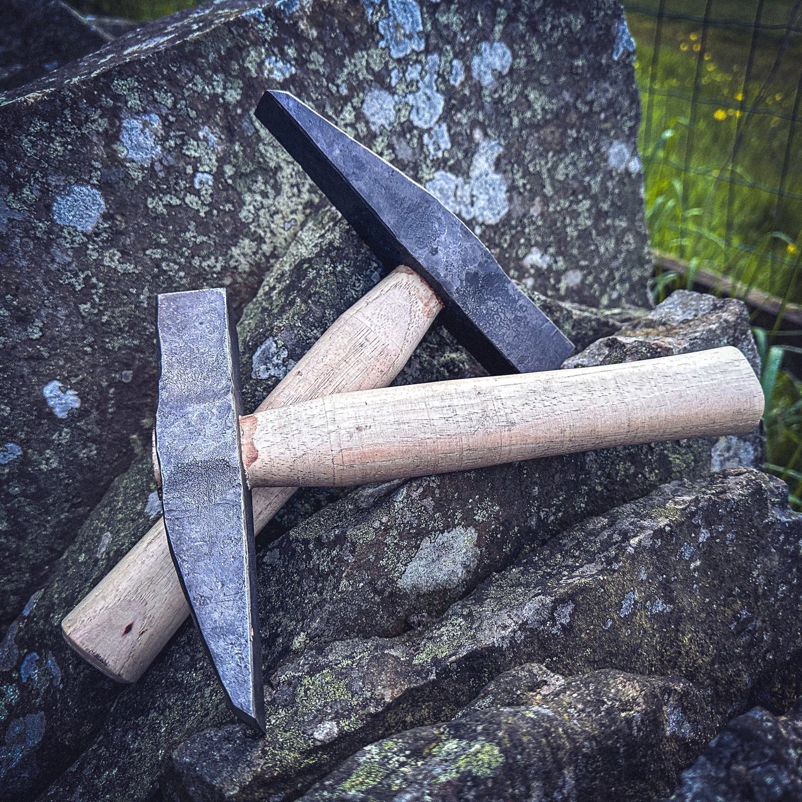 Hand Forged Drystone Walling Hammer - Image 6