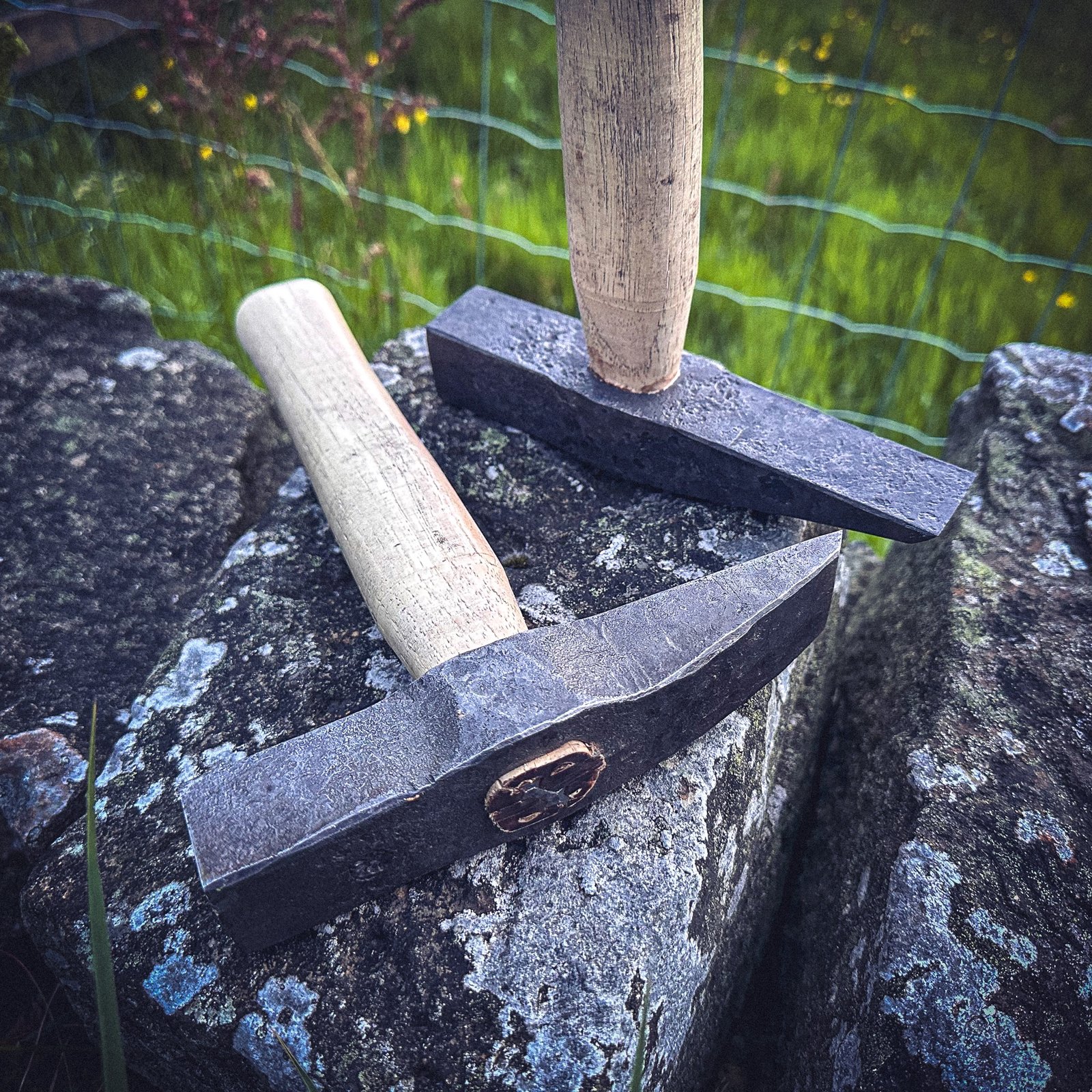 Hand Forged Drystone Walling Hammer - Image 7