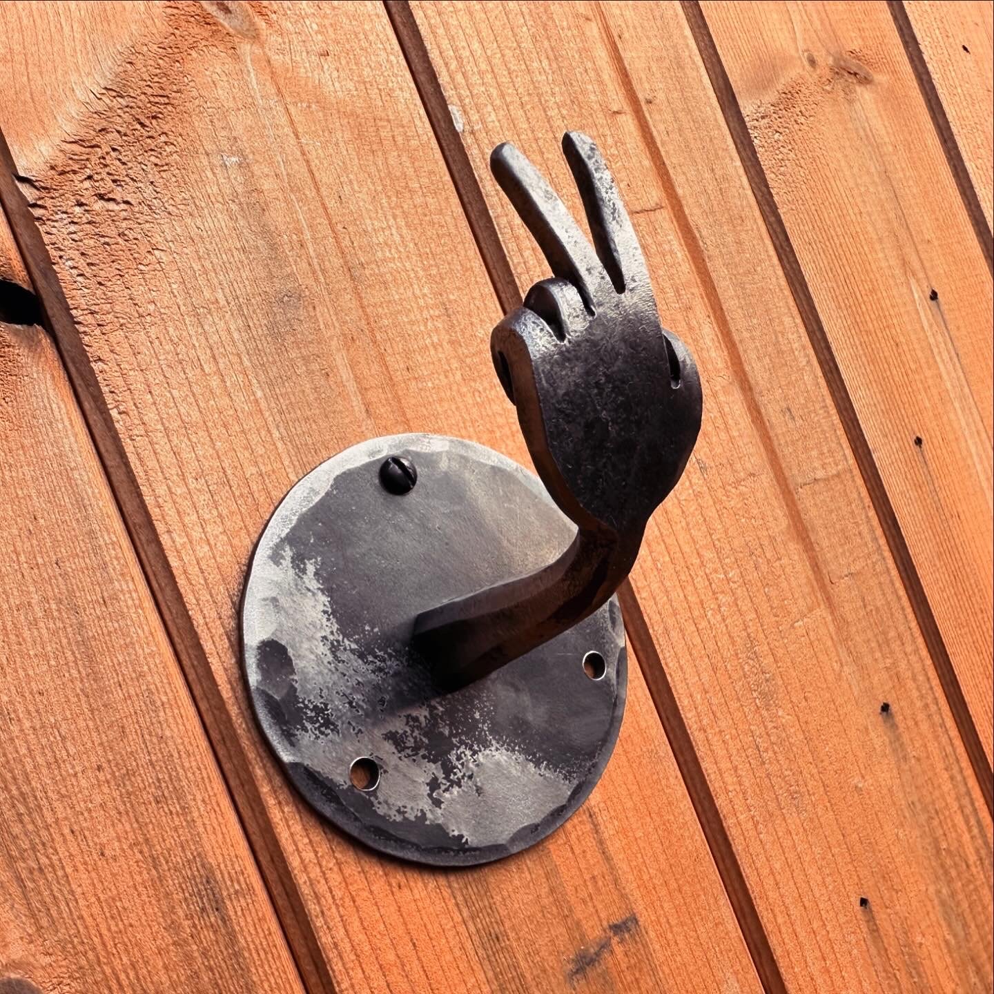 "Really Handy" Hand Forged Coathooks - Image 4