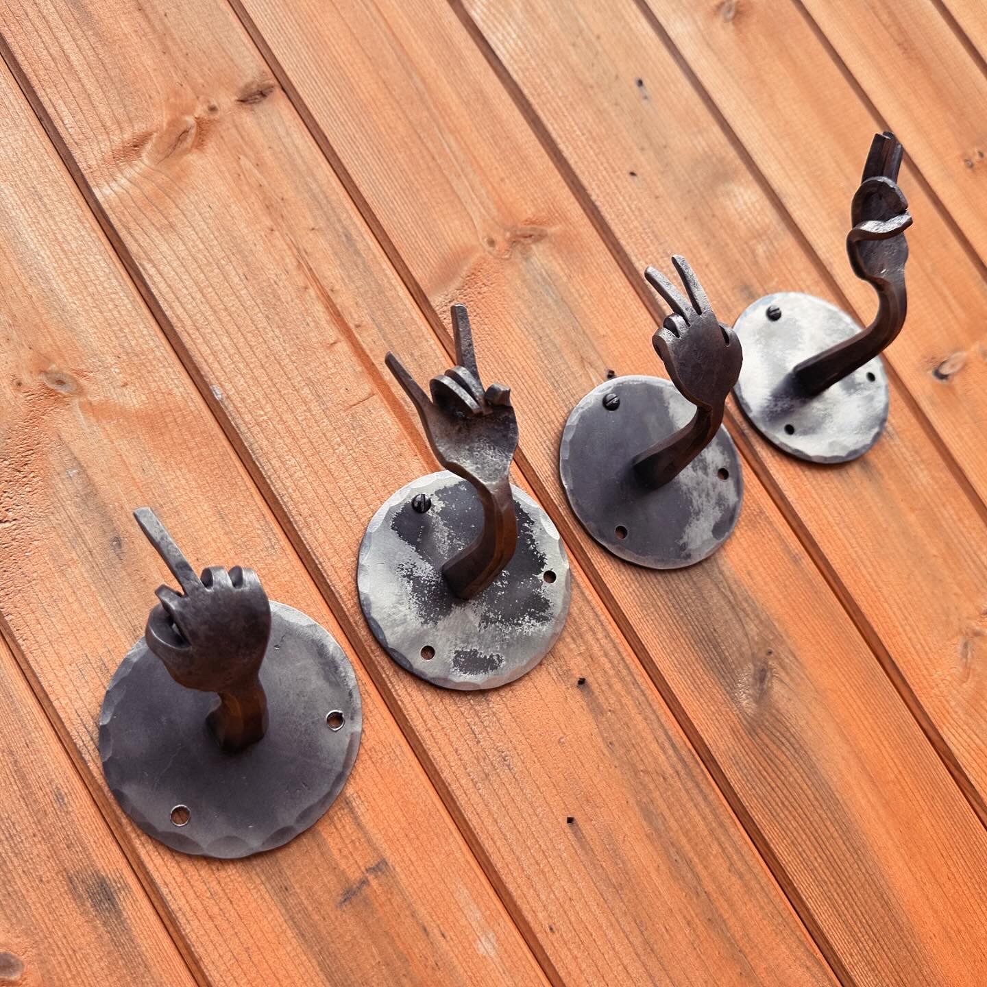 "Really Handy" Hand Forged Coathooks