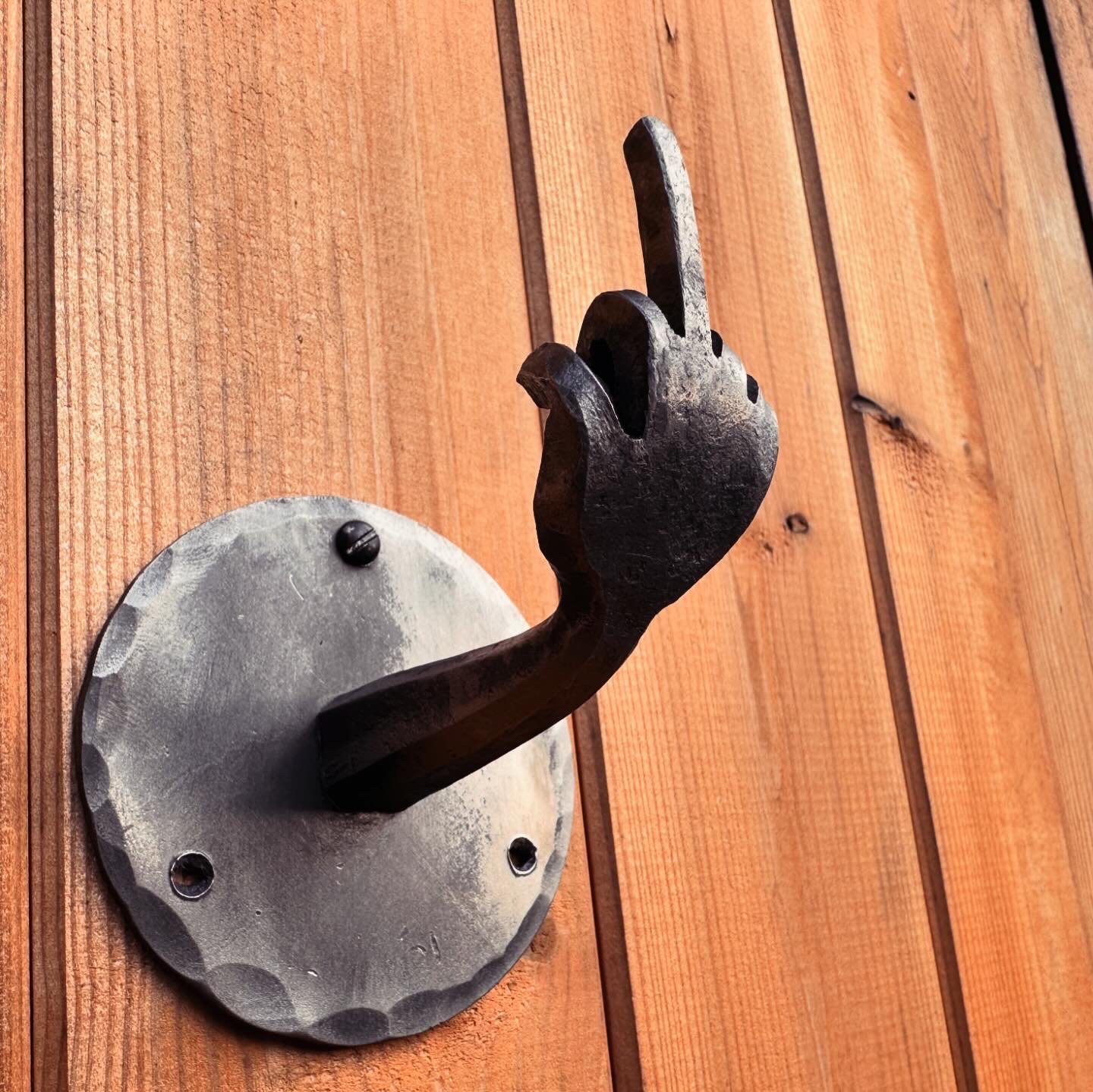 "Really Handy" Hand Forged Coathooks - Image 5